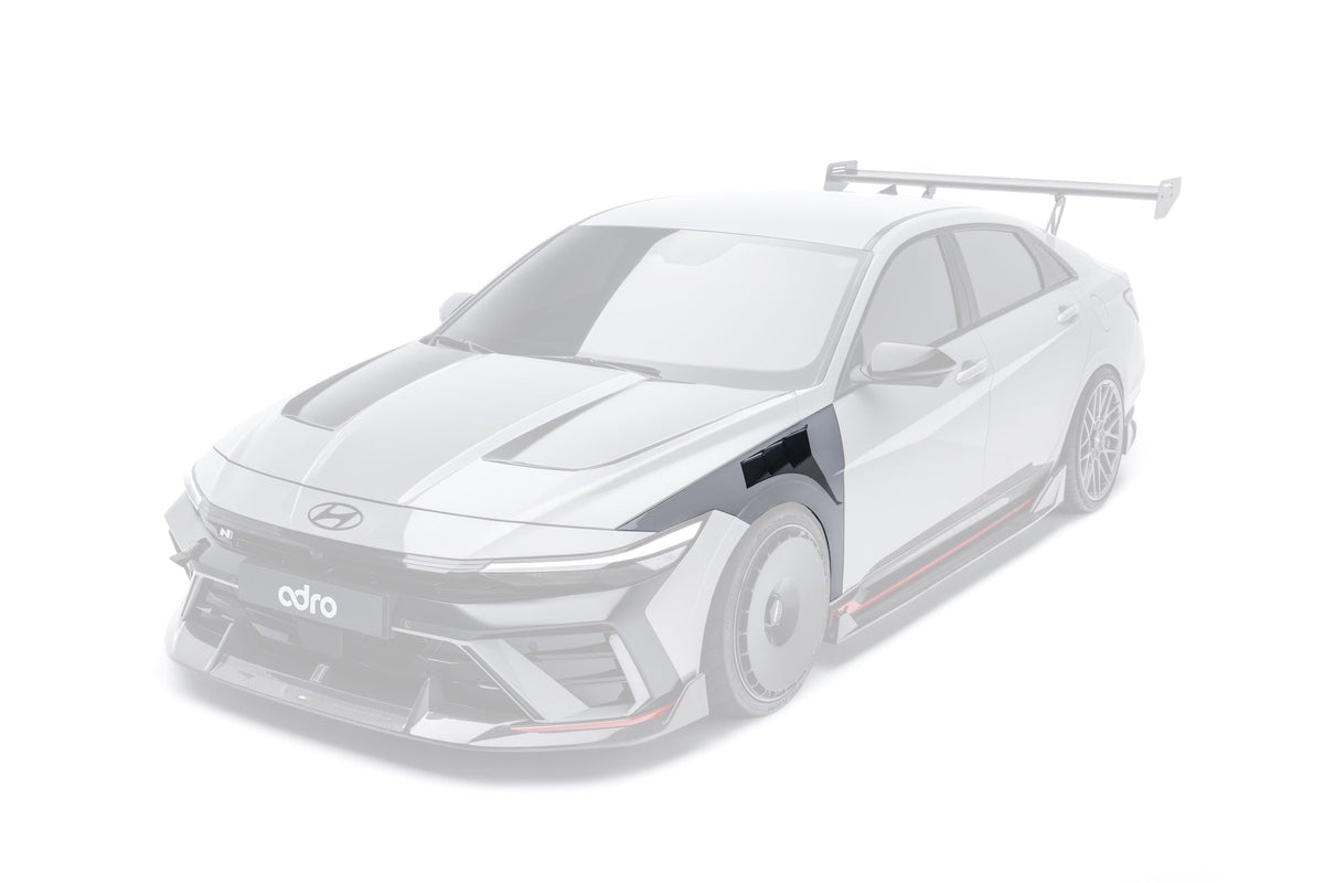 Final Edition Carbon Fiber Fenders for Hyundai i30N Sedan / Elantra N Facelift 2024+