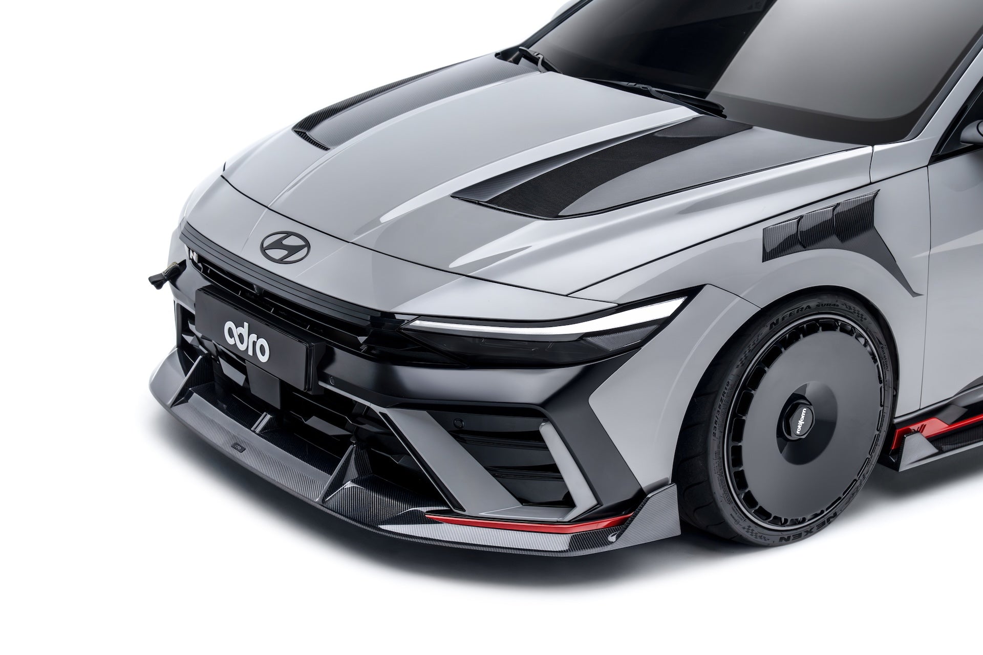 Final Edition Carbon Fiber Front Lip for Hyundai i30N Sedan / Elantra N Facelift 2024+