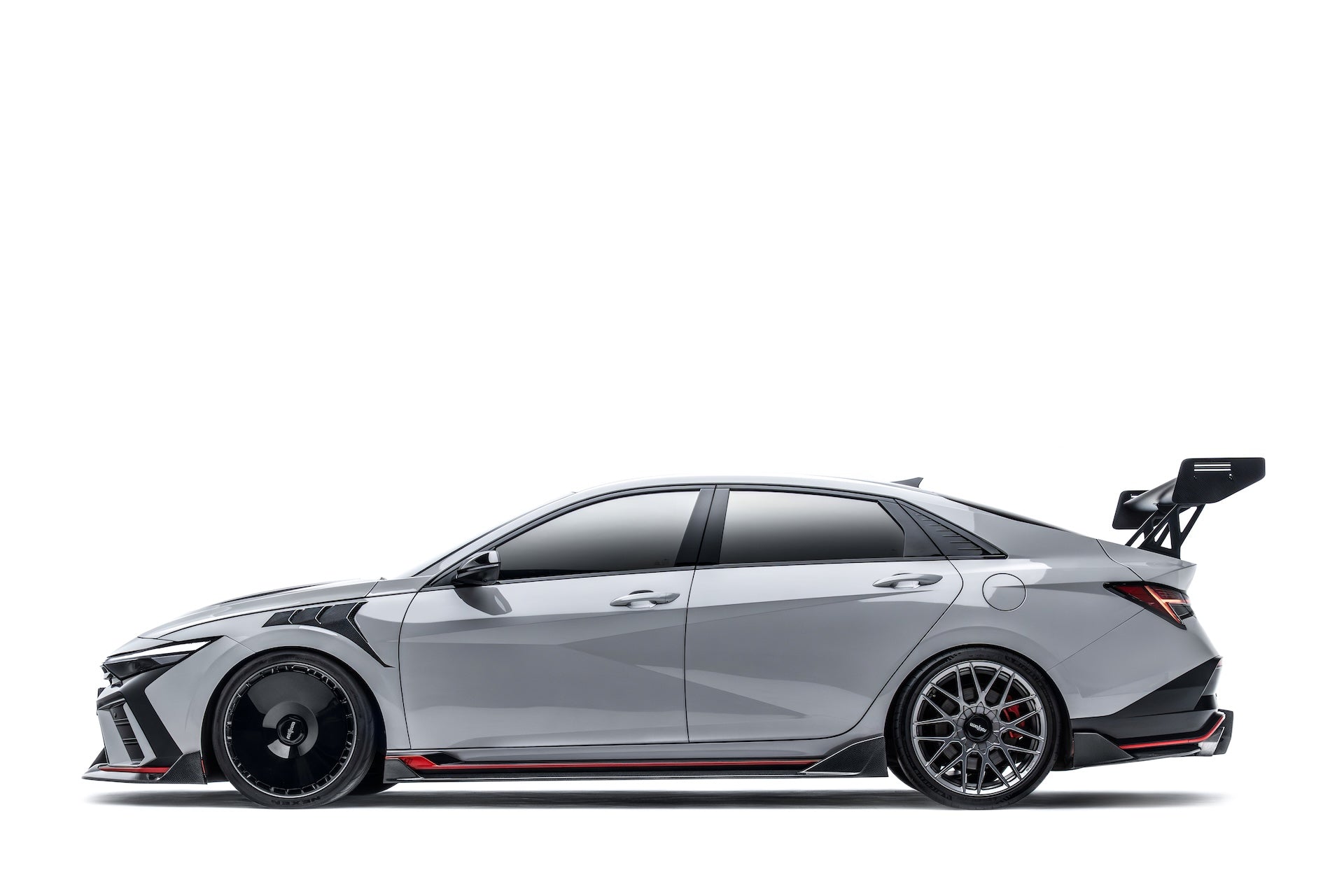 Final Edition Carbon Fiber Side Skirt for Hyundai i30N Sedan / Elantra N Facelift 2024+