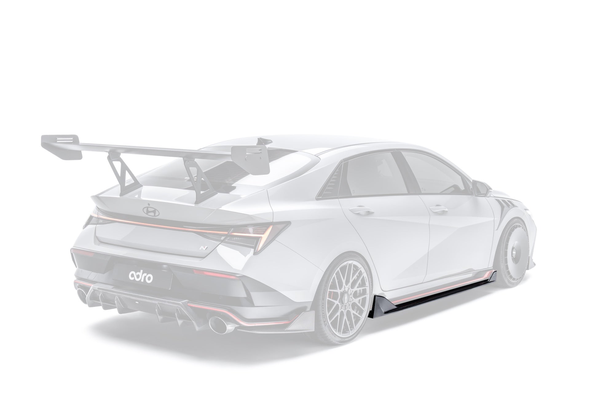 Final Edition Carbon Fiber Side Skirt for Hyundai i30N Sedan / Elantra N Facelift 2024+
