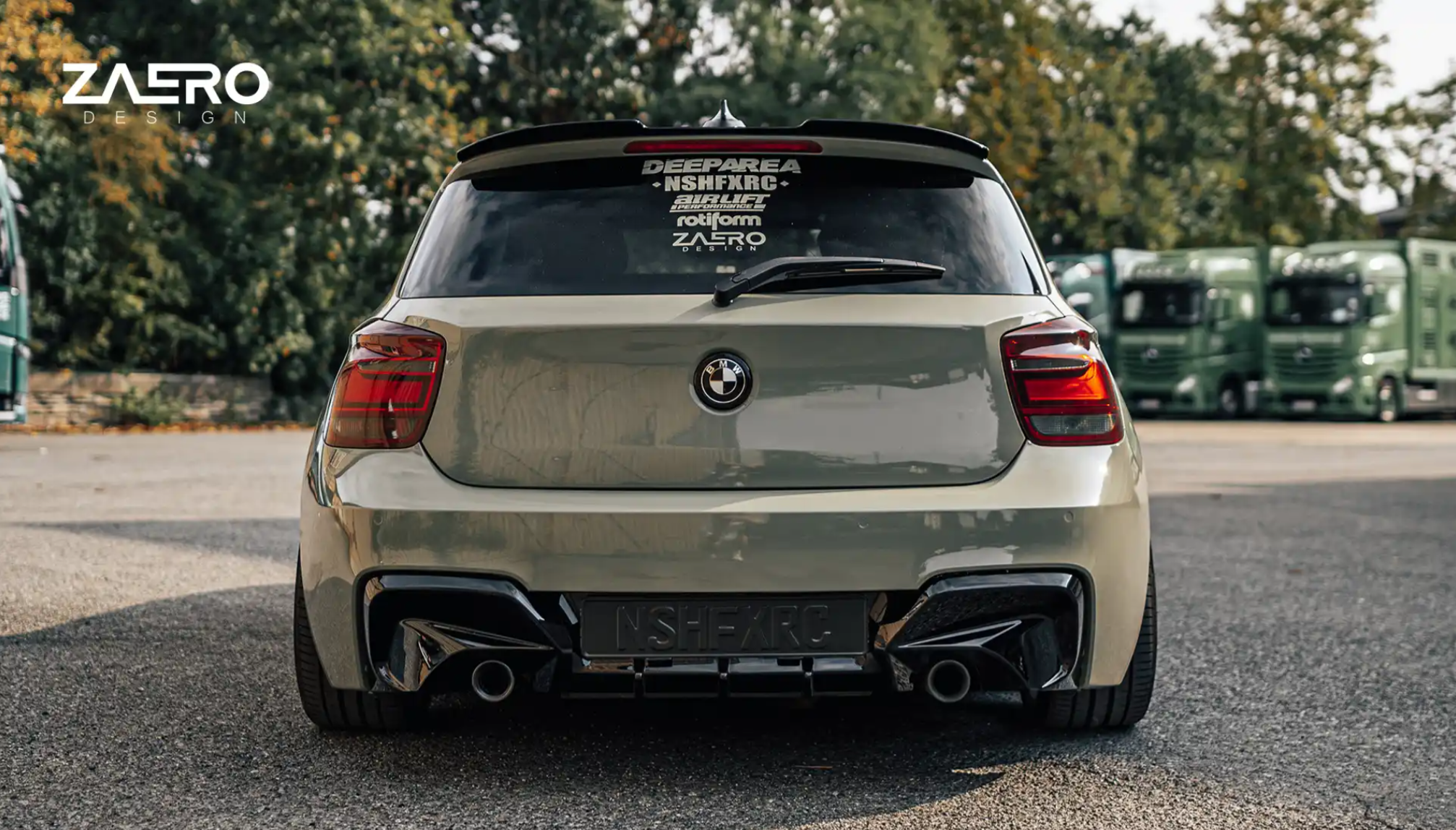 Zaero Designs EVO-1 Full Lip/Body Kit for BMW 1 Series F20 (Pre LCI) 2012-2015 - iilumolab