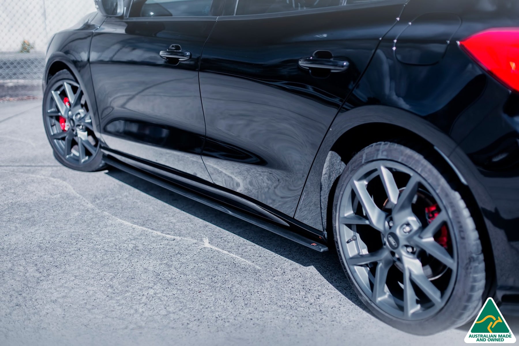 Flow Designs MK4 & MK4.5 Focus ST Side Skirt Splitters (Pair) - iilumolab