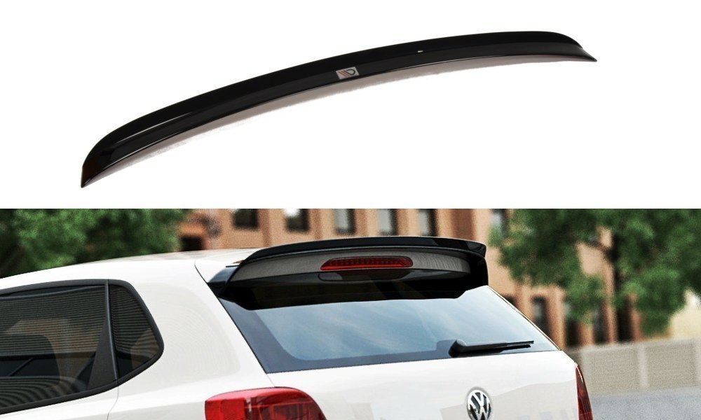 Maxton Design VW Polo Mk5 GTI Spliiter + Skirts + Diffuser + Spoiler Cap - iilumolab