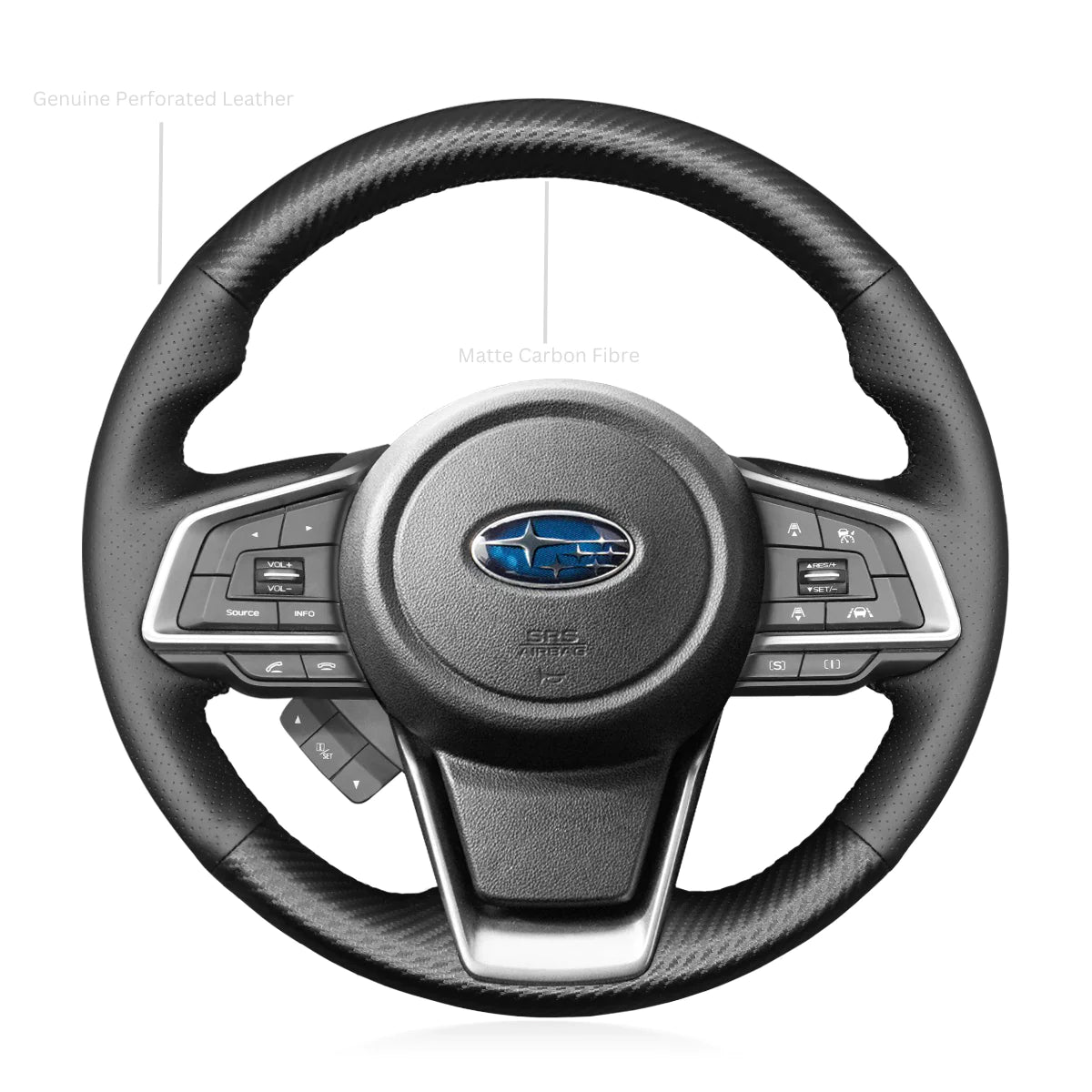 Steering Wheel Wrap - Genuine Leather - iilumolab