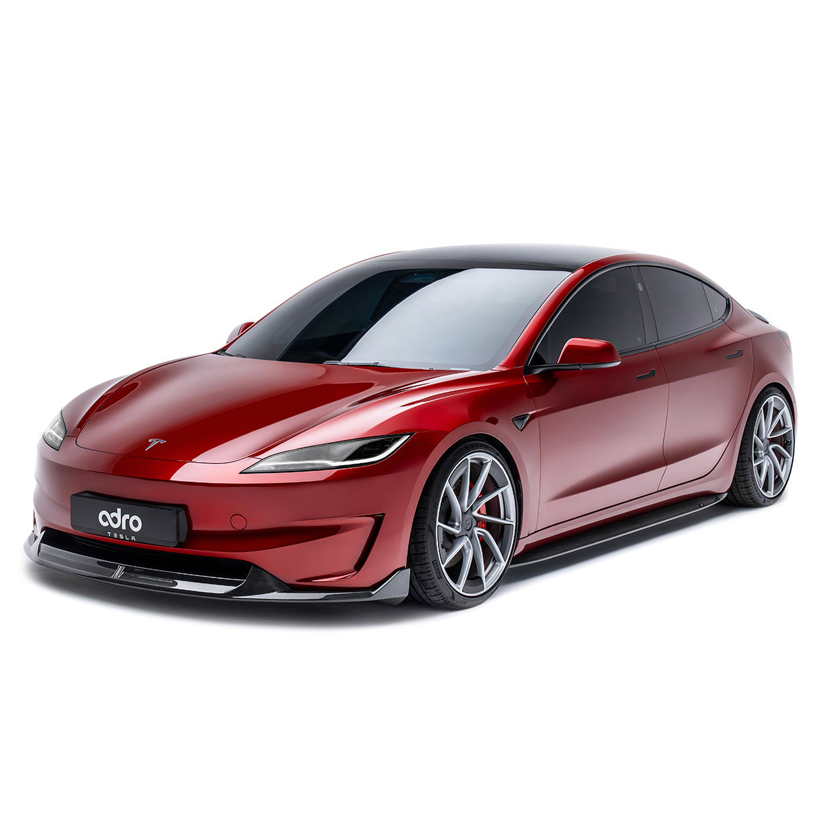 Carbon Fiber Front Lip for Tesla Model 3 Highland Performance 2024+