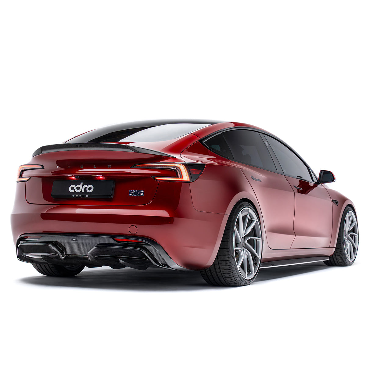 Carbon Fiber Rear Diffuser for Tesla Model 3 Highland Performance 2024+