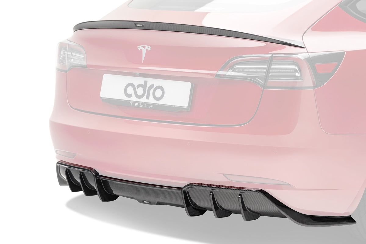Tesla Model 3 Carbon Fiber Full Body Kit V1 2019-2023