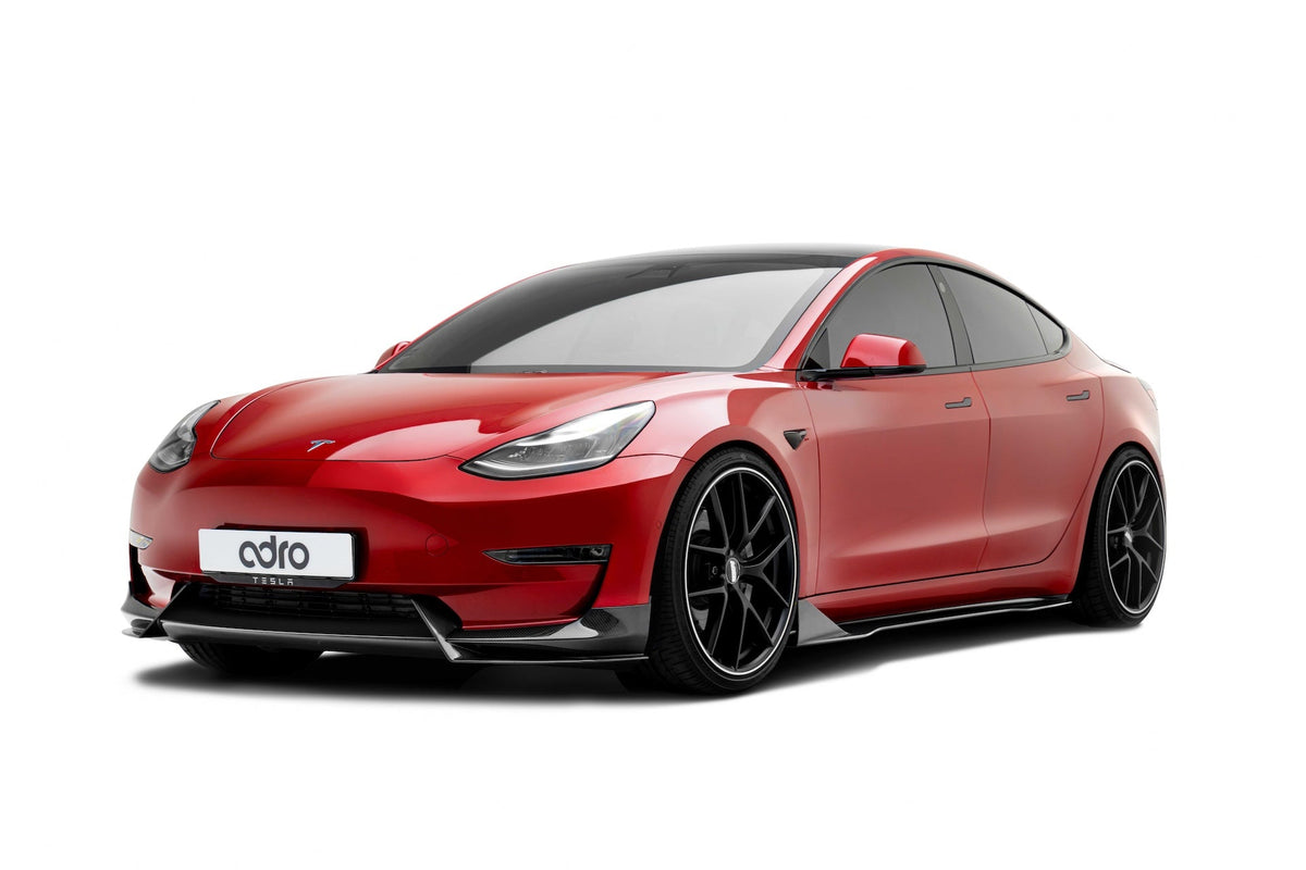 Tesla Model 3 Carbon Fiber Full Body Kit V1 2019-2023