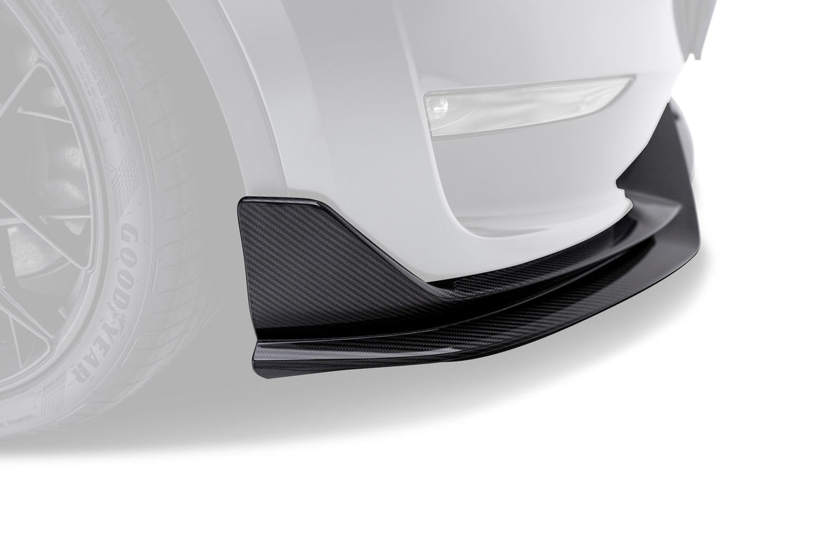 Tesla Model Y V1 Dry Carbon Fiber Front Lip 2022-2024