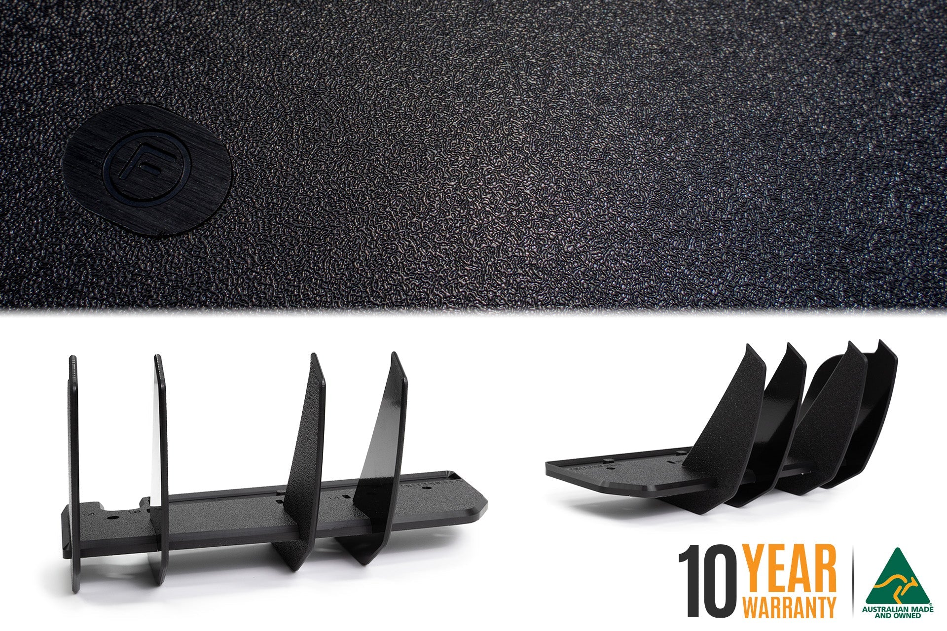 Flow Designs Corolla GR Flow-Lock Rear Diffuser (TEXTURED) - iilumolab
