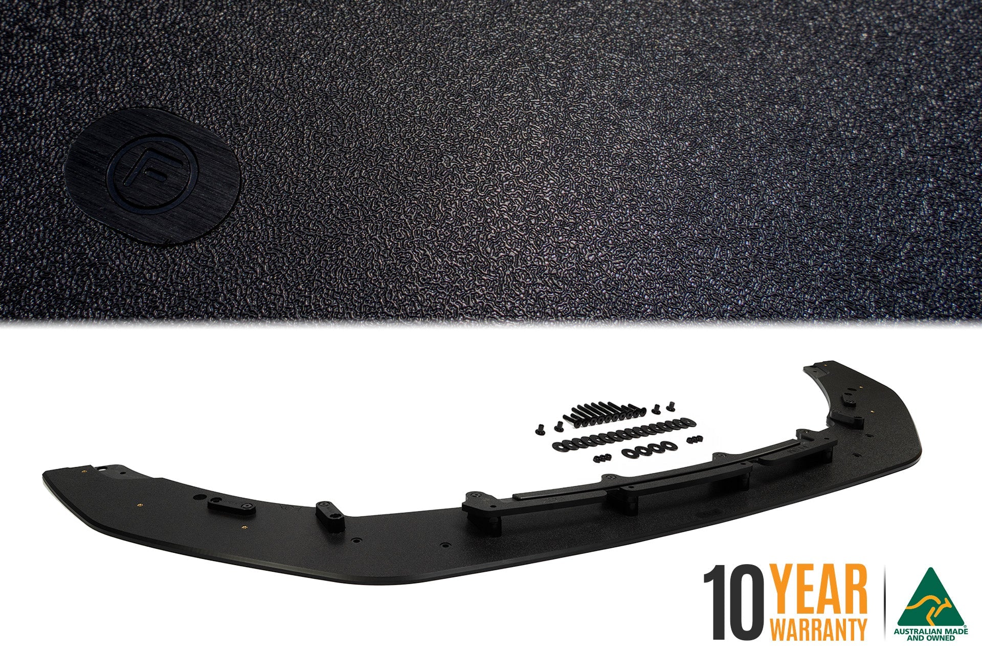 Flow Designs Falcon FGX Front Lip Splitter (TEXTURED) - iilumolab
