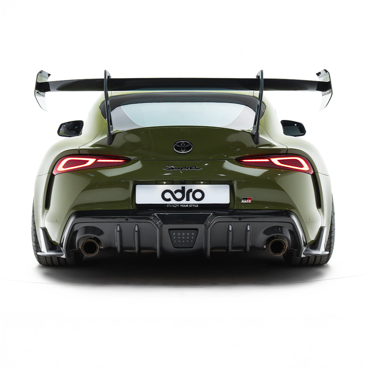 ADRO Toyota GR Supra AT-P1 Reverse Swan Neck Wing
