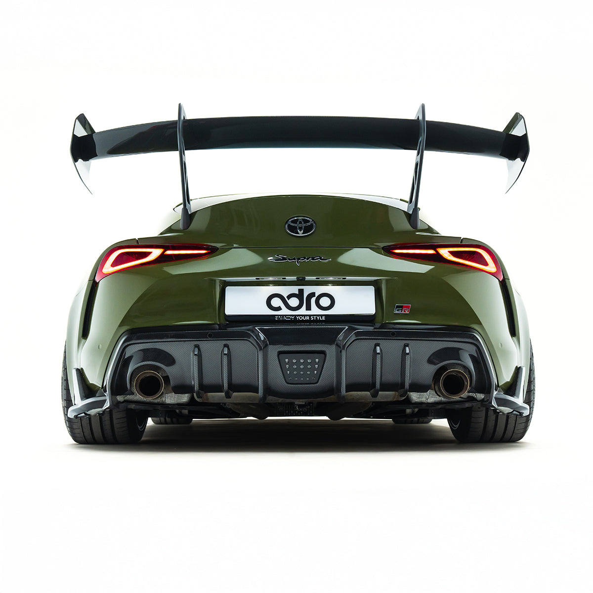ADRO Toyota GR Supra AT-P1 Reverse Swan Neck Wing
