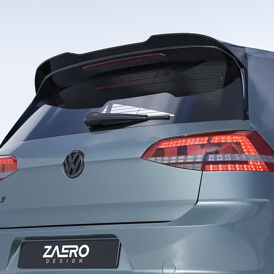 Zaero Designs EVO-1 Rear Spoiler for Volkswagen Golf MK7/MK7.5 GTI & R 2014-2021 - iilumolab