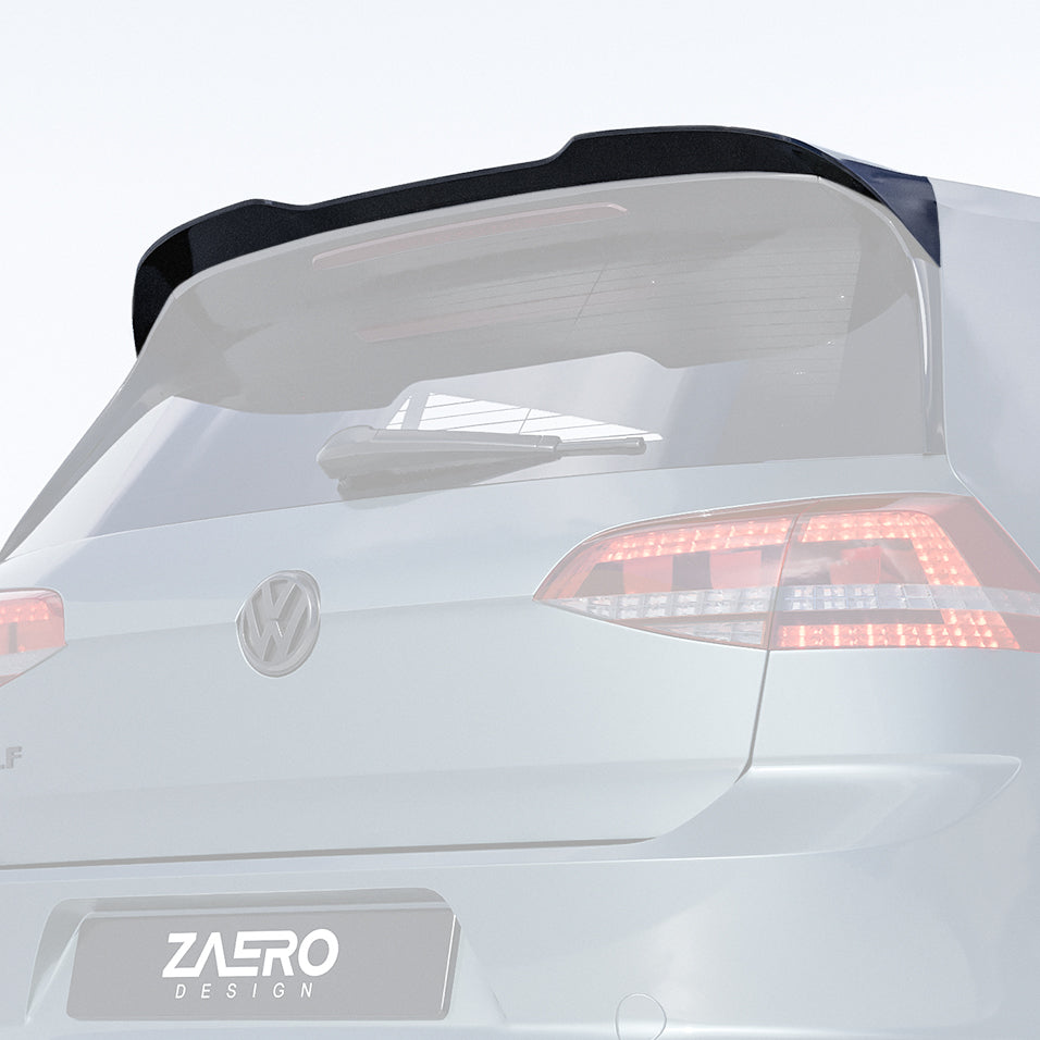 Zaero Designs EVO-1 Rear Spoiler for Volkswagen Golf MK7/MK7.5 GTI & R 2014-2021 - iilumolab