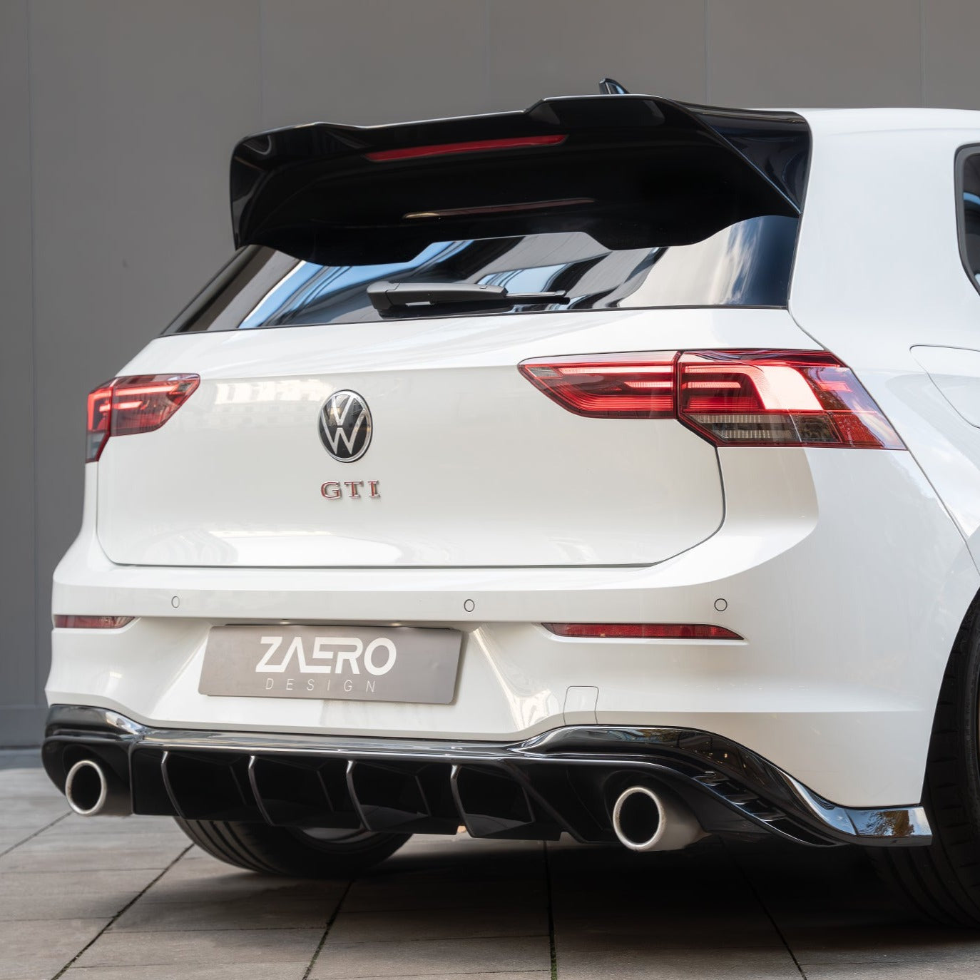 Zaero Designs EVO-1 Rear Spoiler for Volkswagen Golf MK8 TSI, GTI MK8 MK8.5 2021+