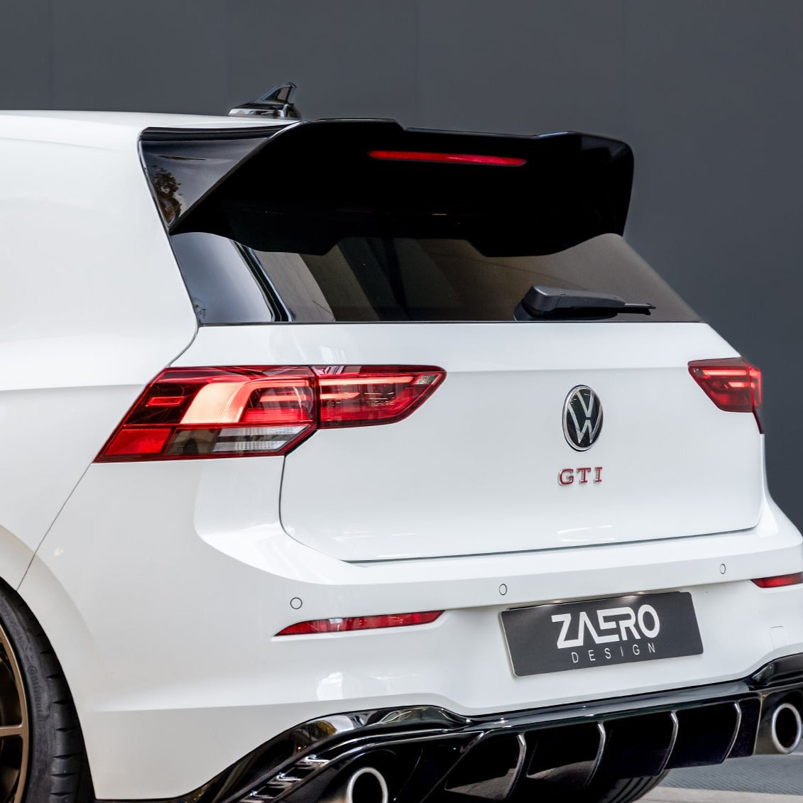 Zaero Designs EVO-1 Rear Spoiler for Volkswagen Golf MK8 TSI, GTI MK8 MK8.5 2021+
