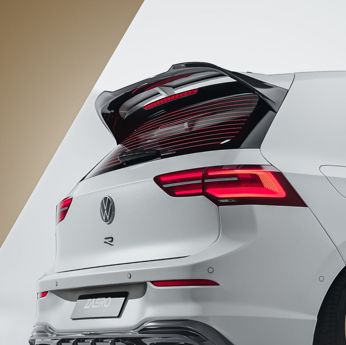 EVO-1 Rear Spoiler for Volkswagen Golf R MK8 / MK8.5 2021+