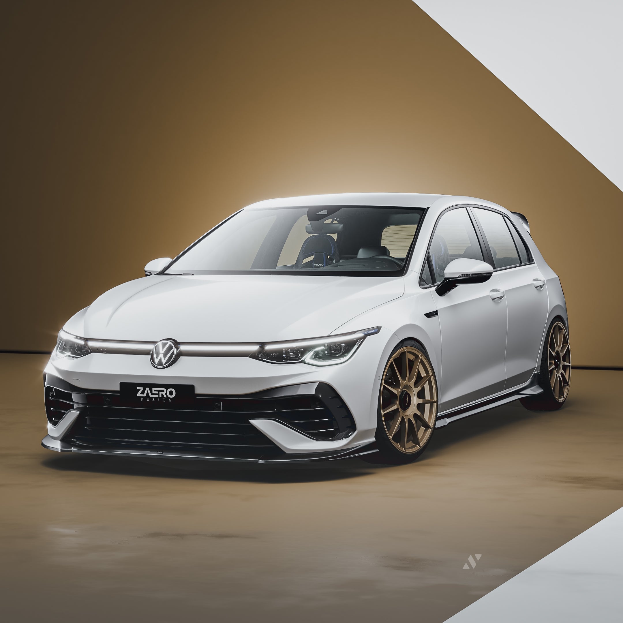 Zaero Designs EVO-1 Full Kit for Volkswagen Golf MK8R 2021-2024 - iilumolab