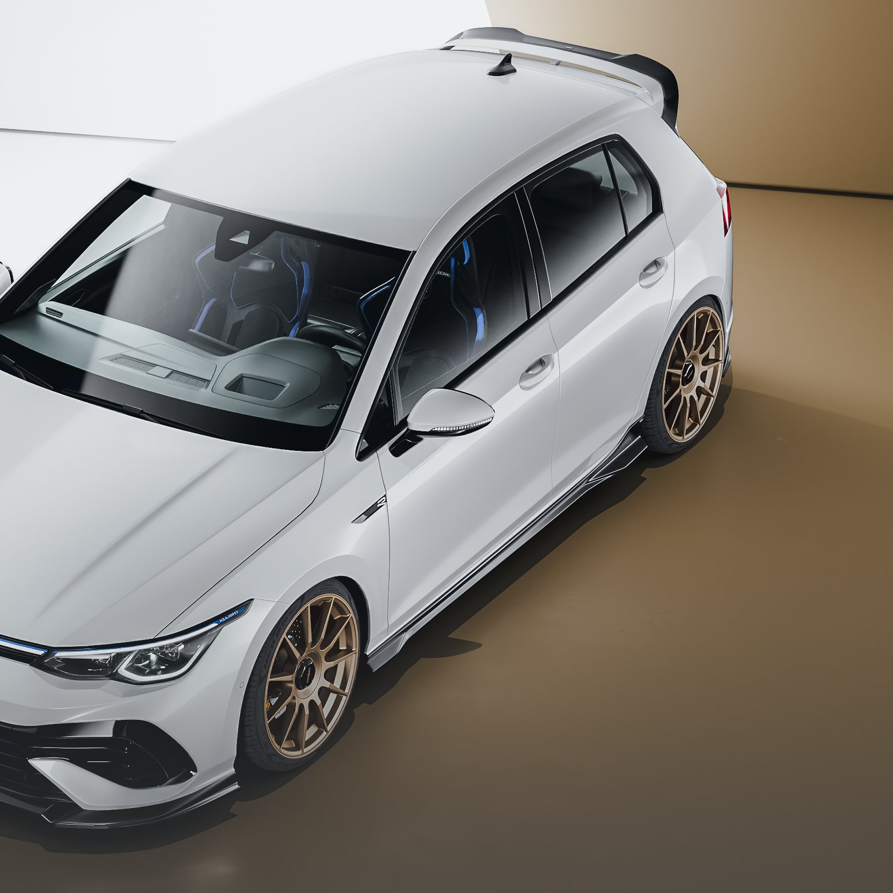 Zaero Designs EVO-1 Side Splitters for Volkswagen Golf MK8 MK8.5 TSI, GTI & R 2021+ - iilumolab