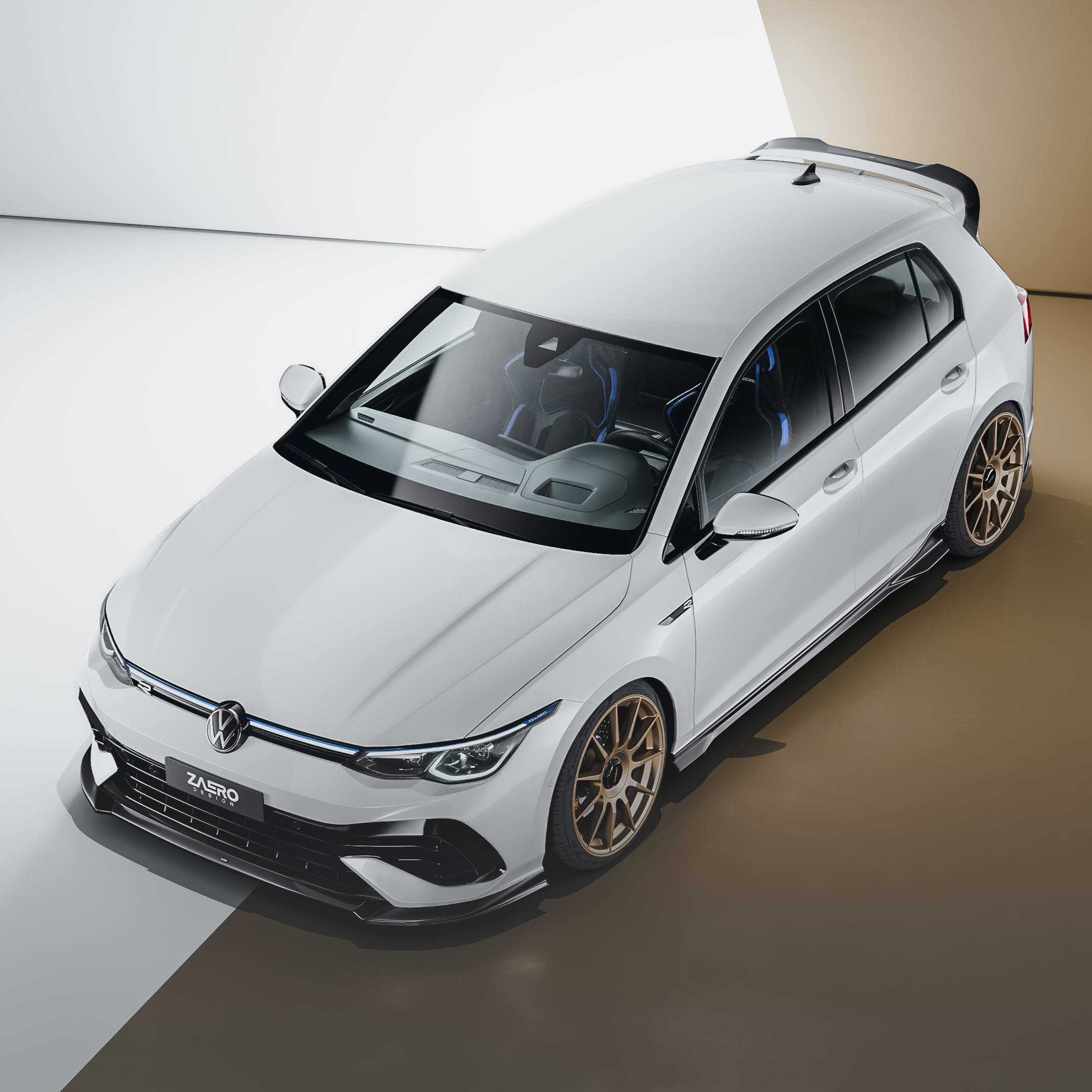 Zaero Designs EVO-1 Full Kit for Volkswagen Golf MK8R 2021-2024 - iilumolab