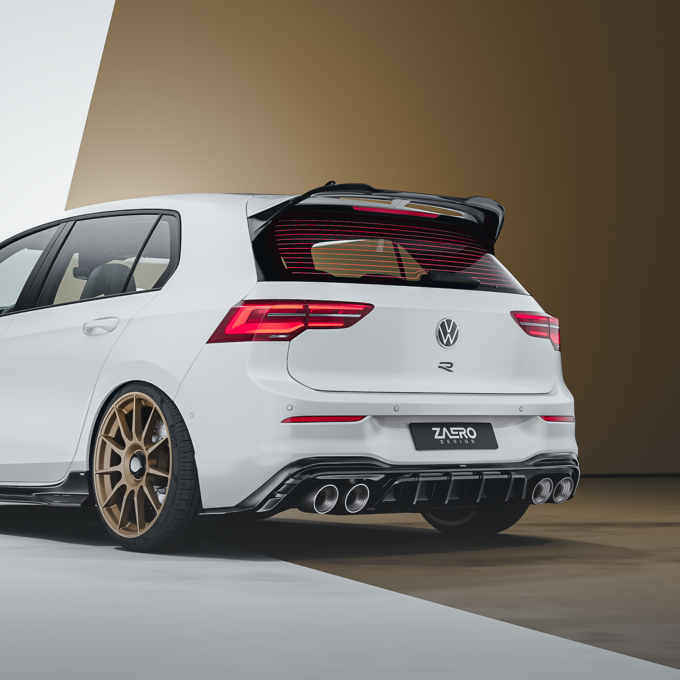 Zaero Designs EVO-1 Full Kit for Volkswagen Golf MK8R 2021-2024 - iilumolab