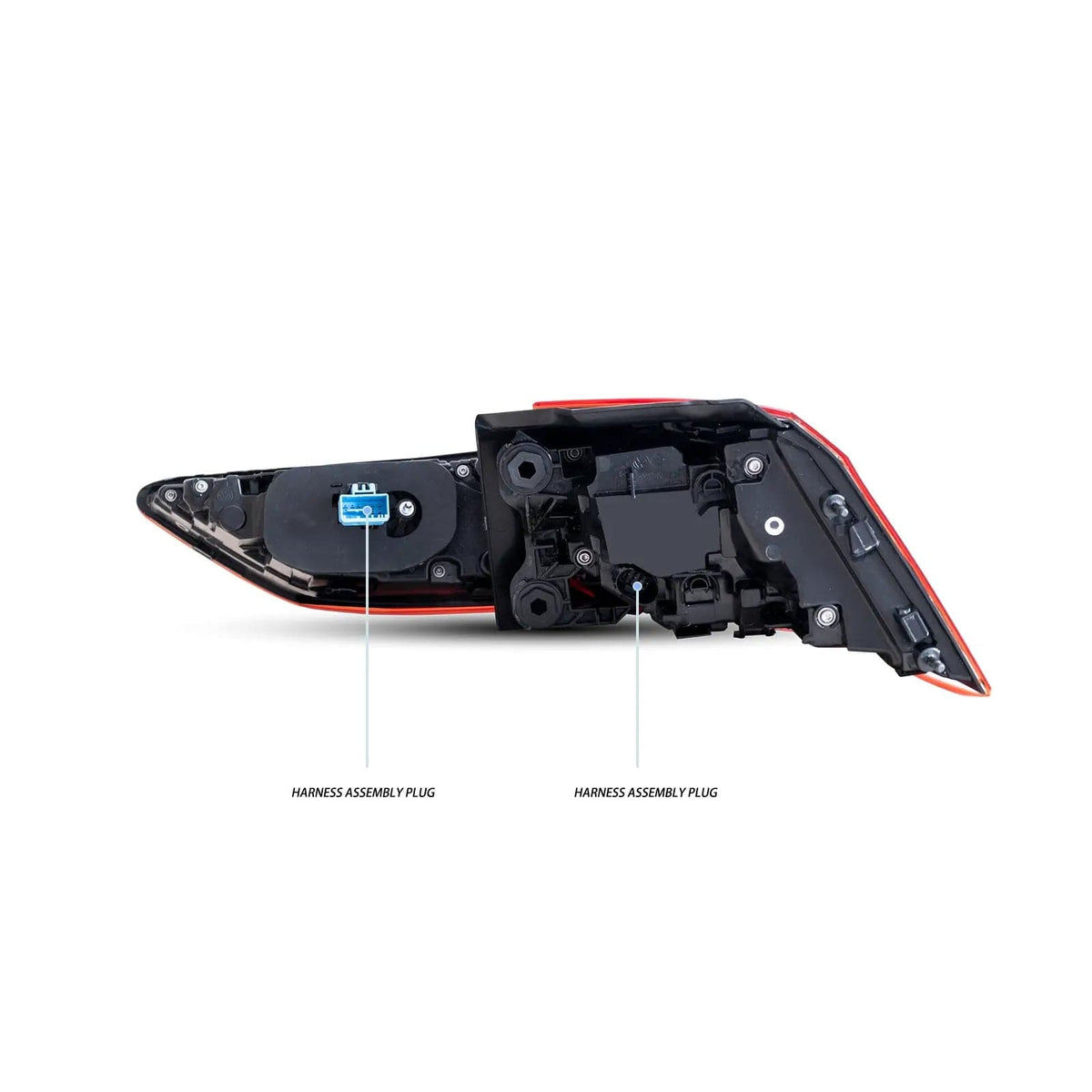 2021-2024 VW GOLF MK8R STYLE SEQUENTIAL LED TAIL LIGHTS - iilumo