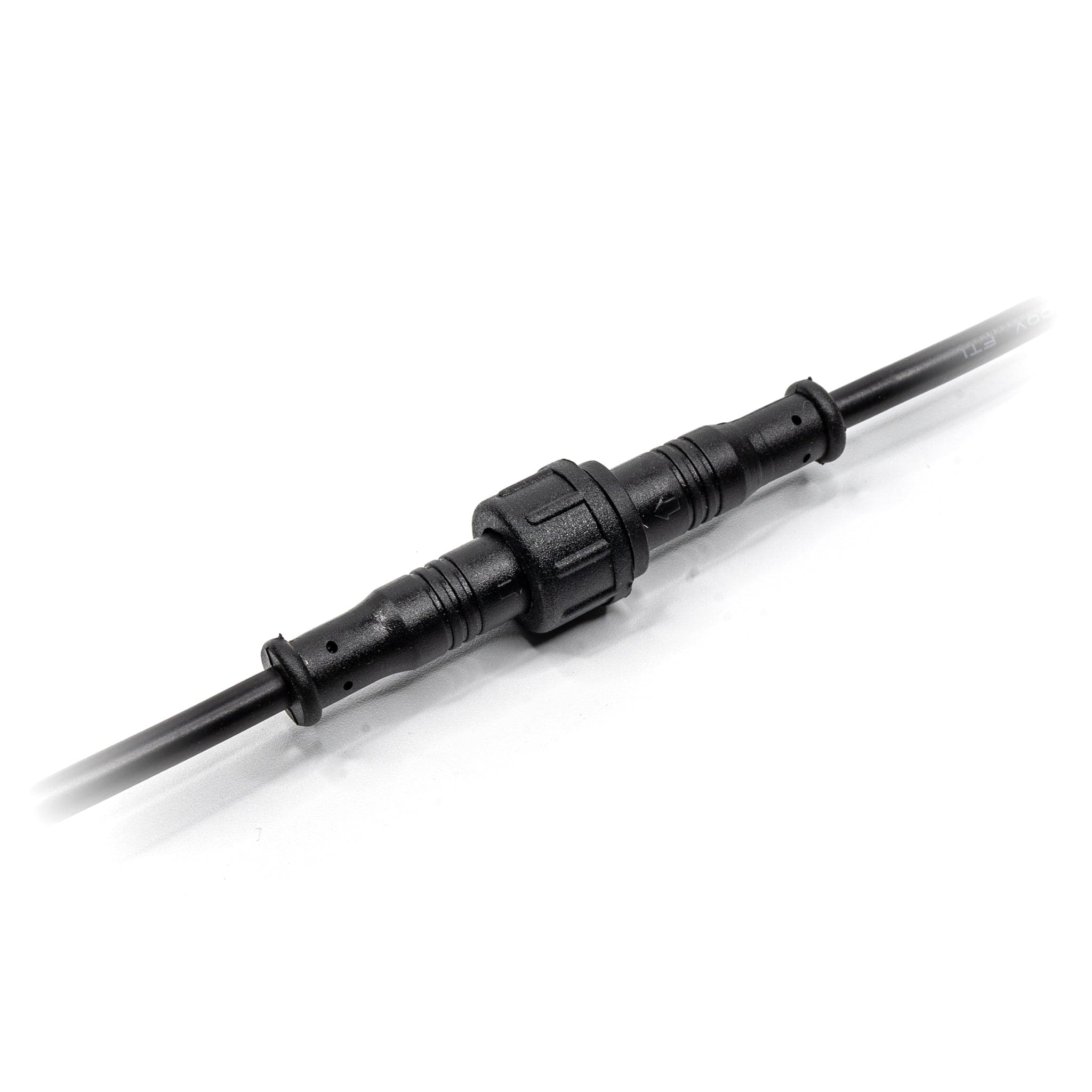 IP68 WATERPROOF BARREL CONNECTORS : 3 PIN