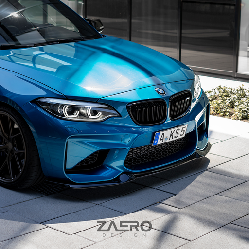 Zaero Designs EVO-S Front Lip/Splitter for BMW M2 F87 (Pre-LCI) 2015-2018 - iilumolab