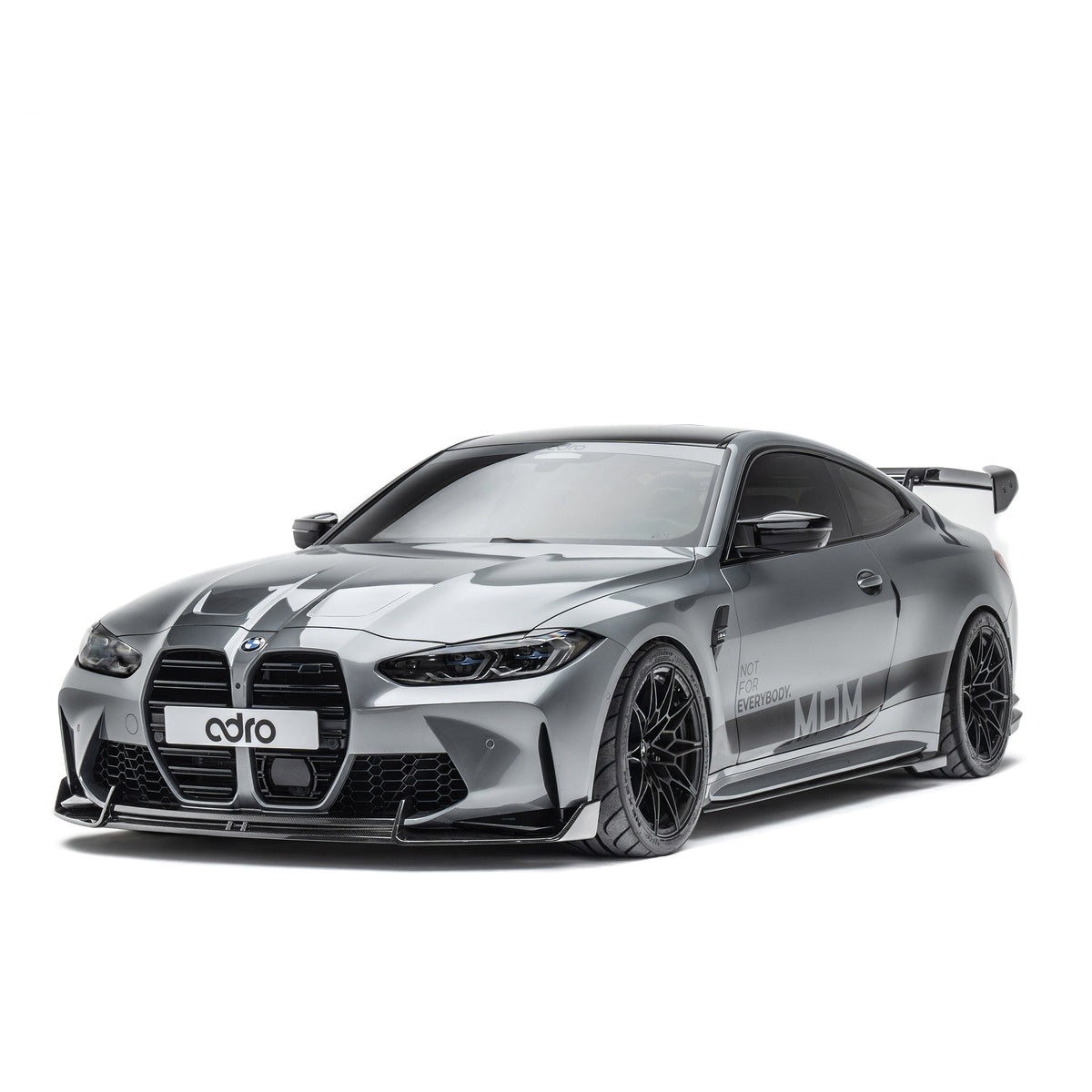 ADRO Dry Carbon Fibre Front Lip for BMW G80 G81 M3 / G82 G83 M4 (OEM Front Bumper) 2020+ - iilumolab