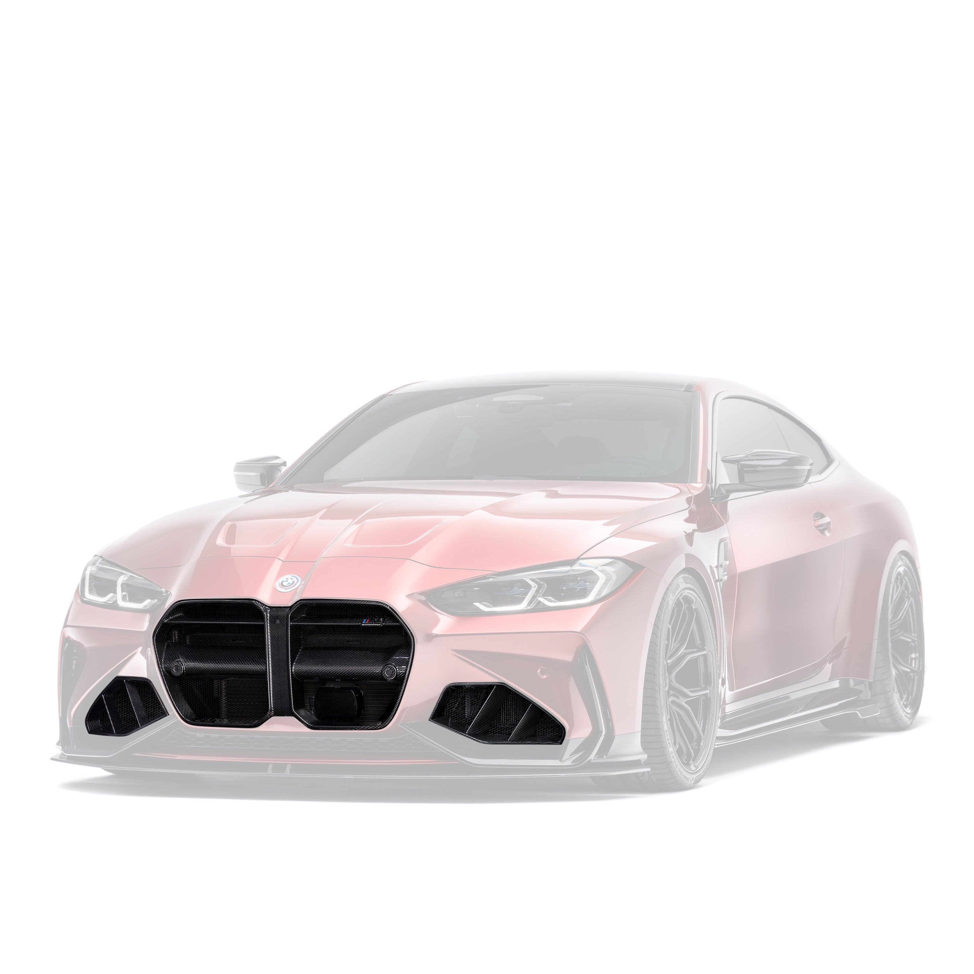 ADRO BMW G80 G81 M3/G82 G83 M4 Front Bumper Dry Carbon Fiber Grille & Duct Vents for ADRO Front Bumper 2020+