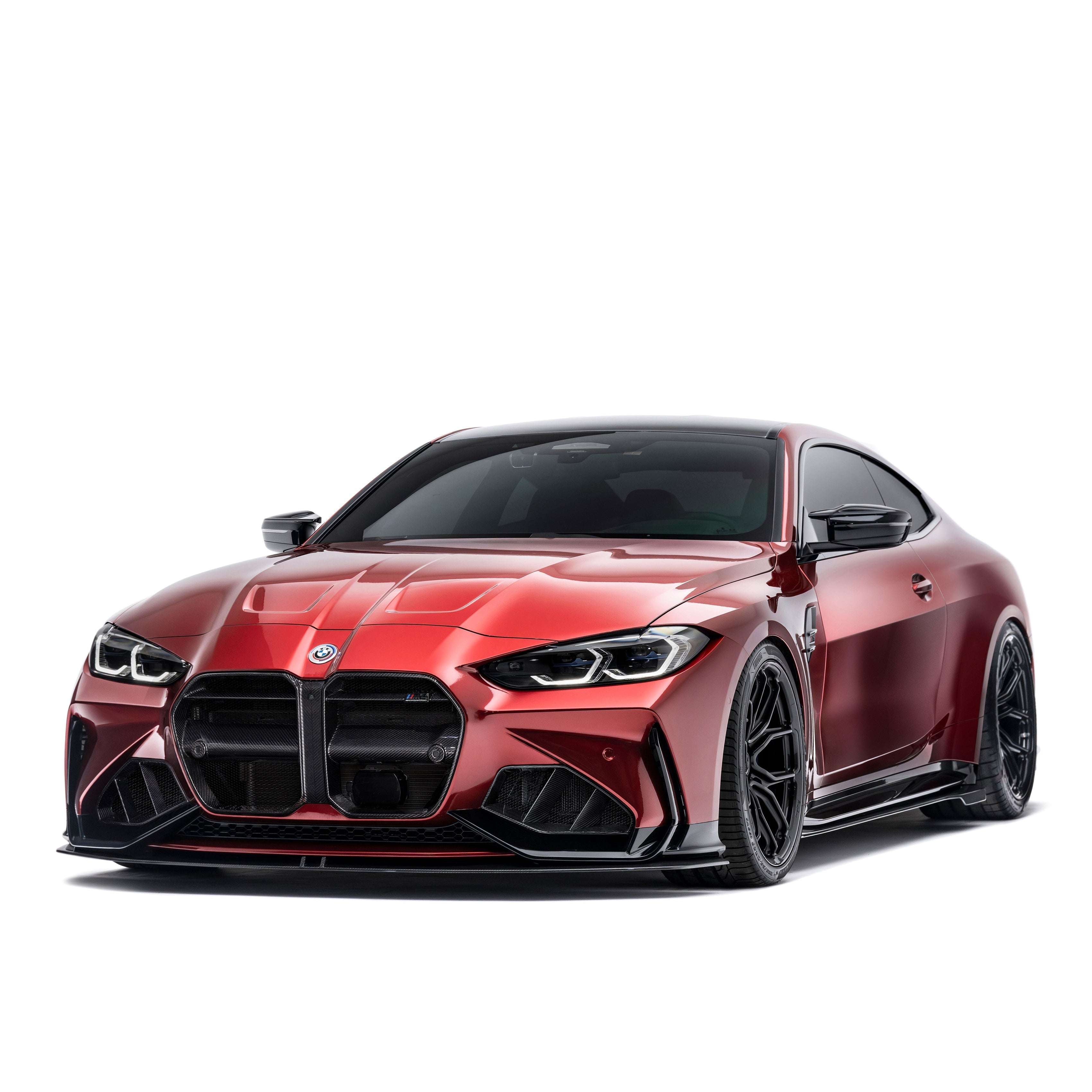 ADRO BMW G80 G81 M3/G82 G83 M4 Front Bumper Dry Carbon Fiber Grille & Duct Vents for ADRO Front Bumper 2020+