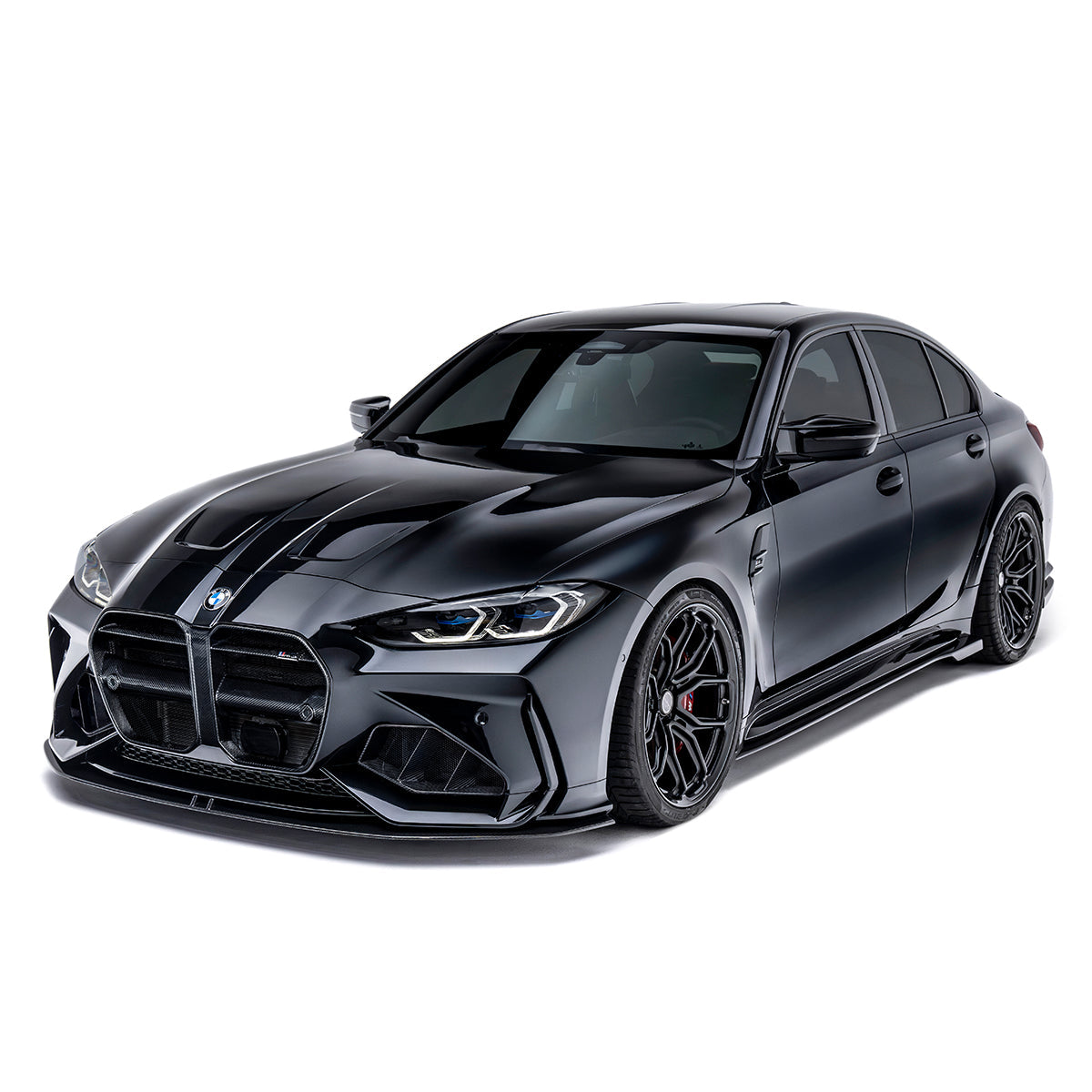 ADRO BMW G80 G81 M3/G82 G83 M4 Front Bumper Dry Carbon Fiber Grille & Duct Vents for ADRO Front Bumper 2020+