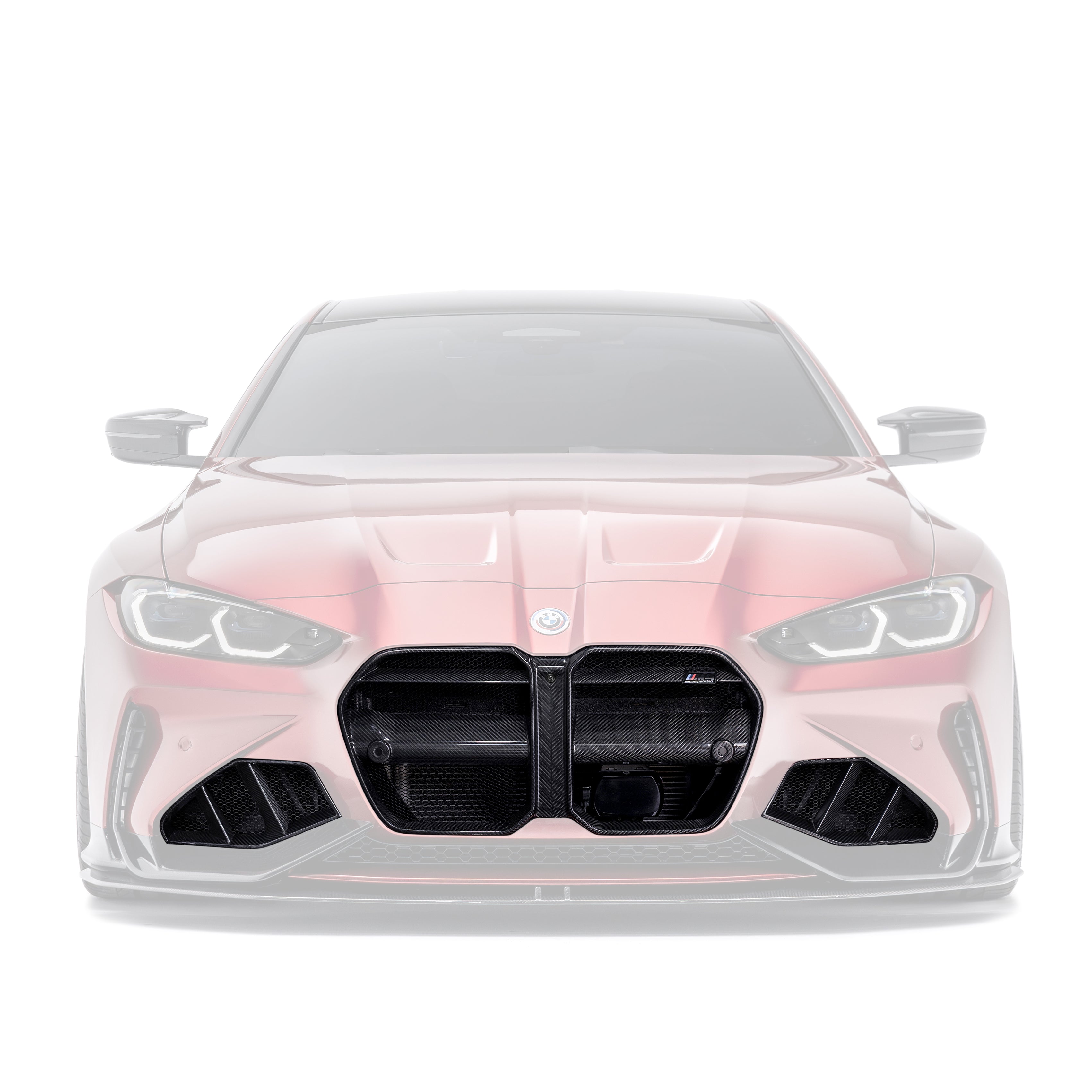ADRO BMW G80 G81 M3/G82 G83 M4 Front Bumper Dry Carbon Fiber Grille & Duct Vents for ADRO Front Bumper 2020+