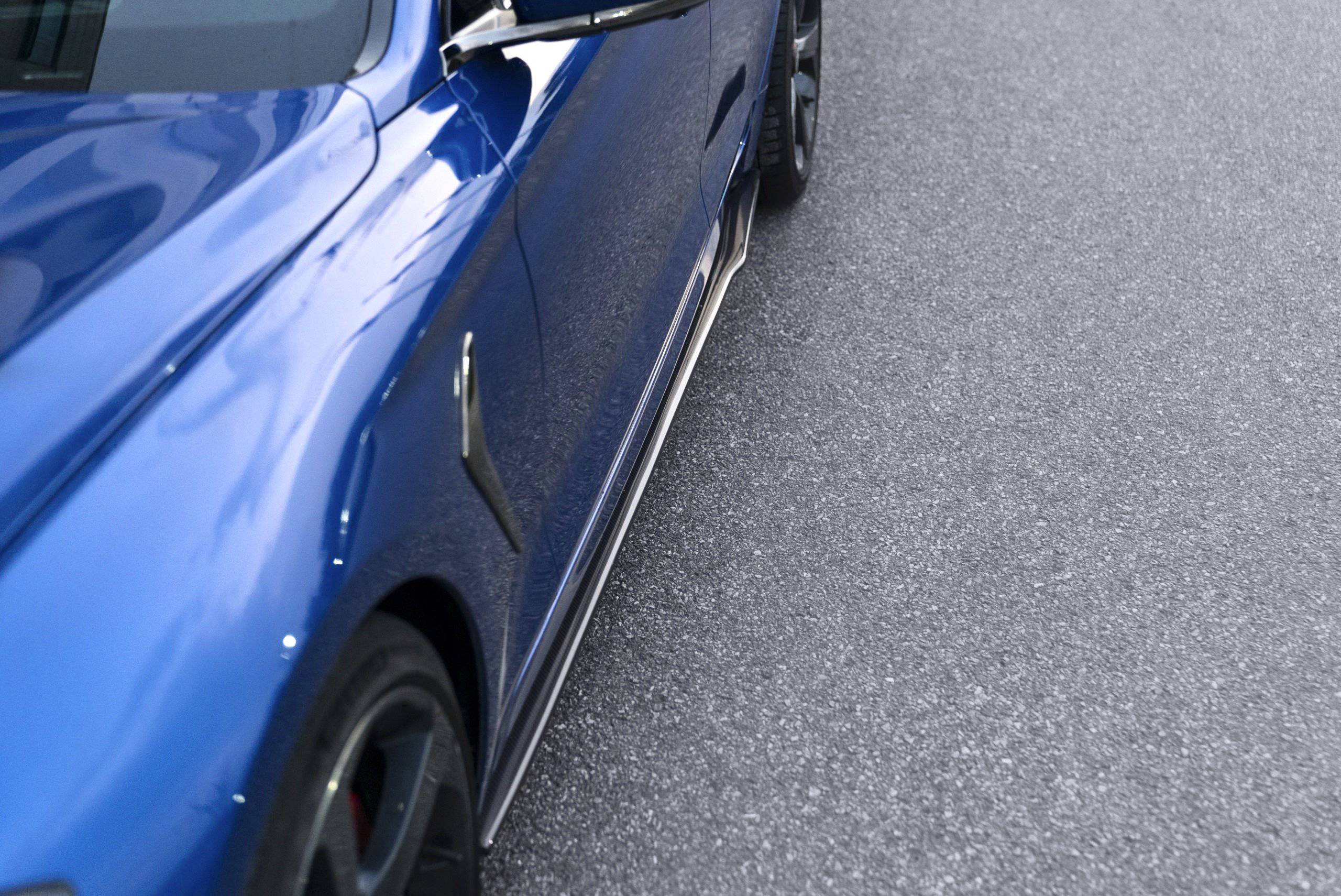 Genesis G70 Carbon Fiber Side Skirts V2 2019-2021