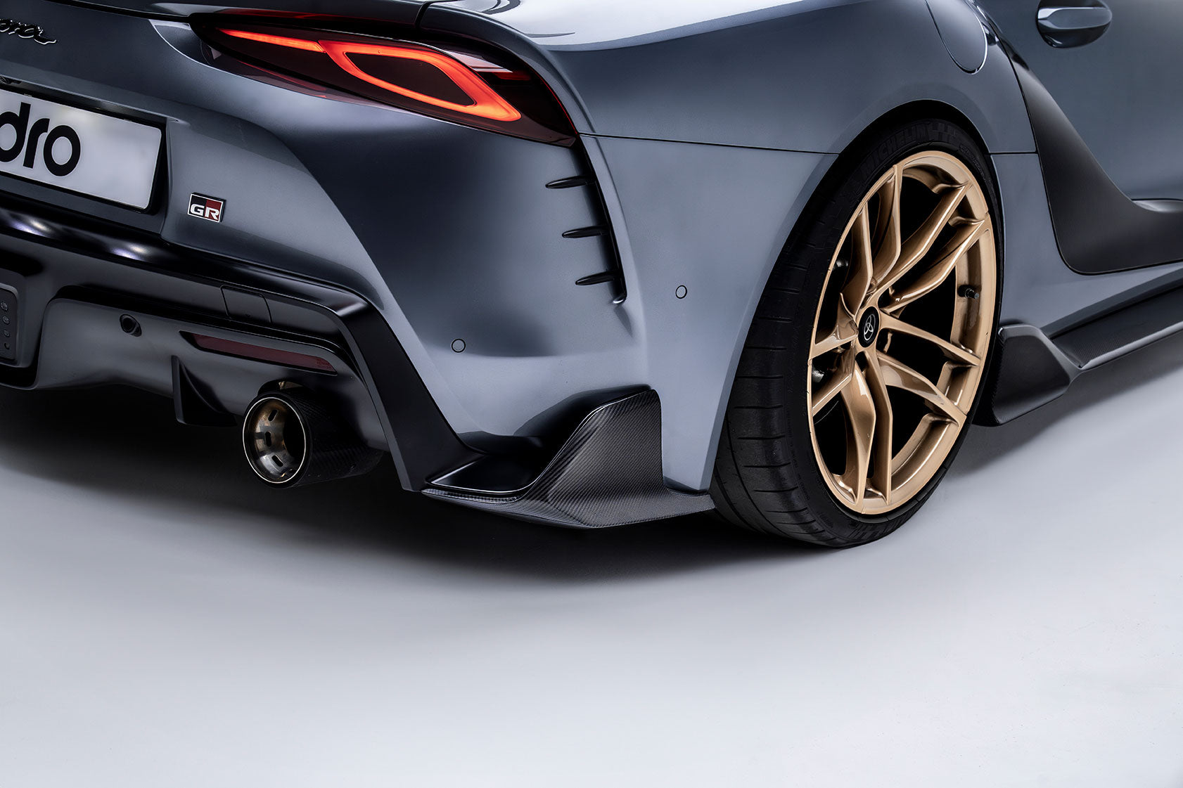 ADRO Toyota GR Supra A90 Carbon Fiber Rear Winglets 2019+ - iilumolab
