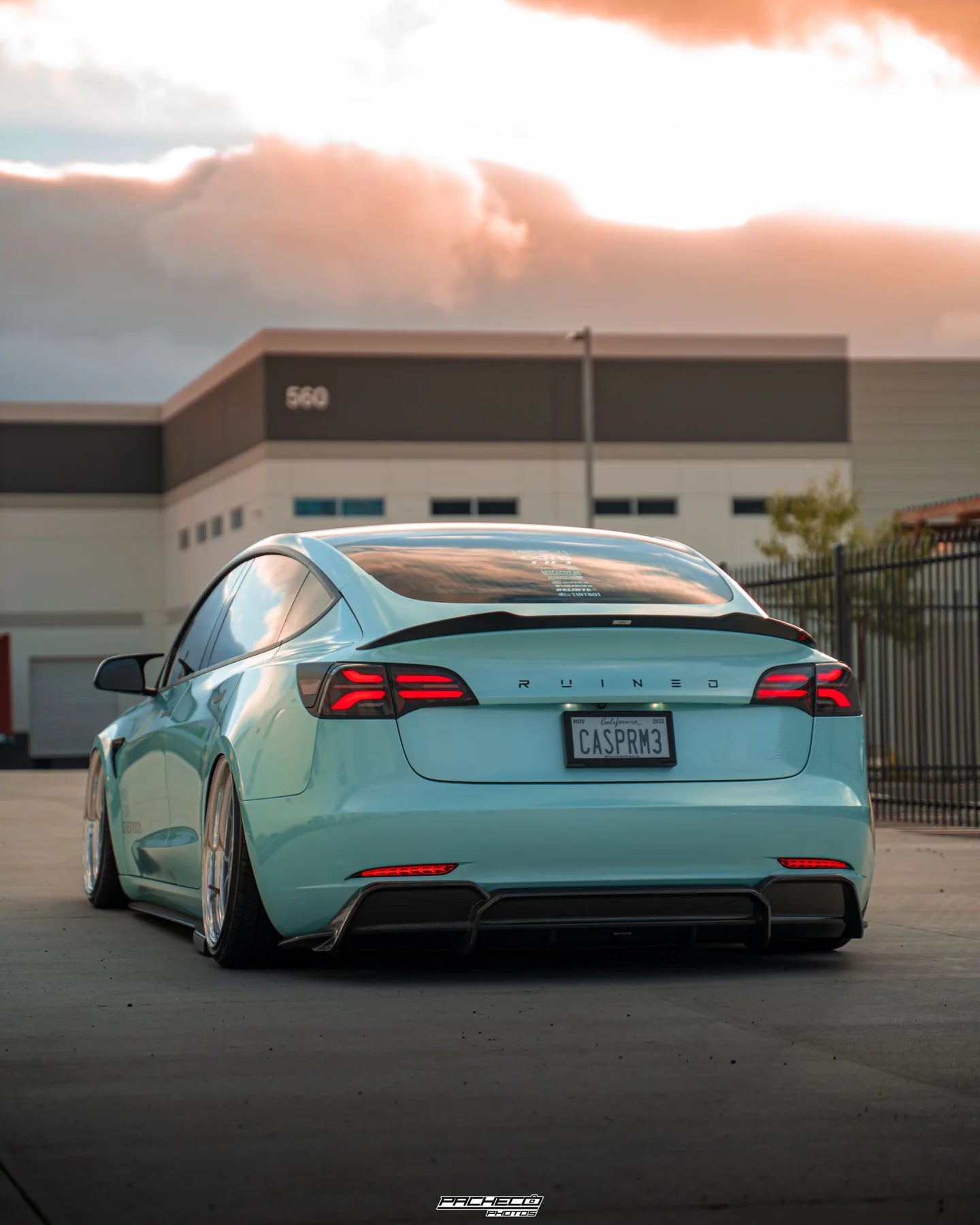 TESLA MODEL 3 REAR DIFFUSER V2