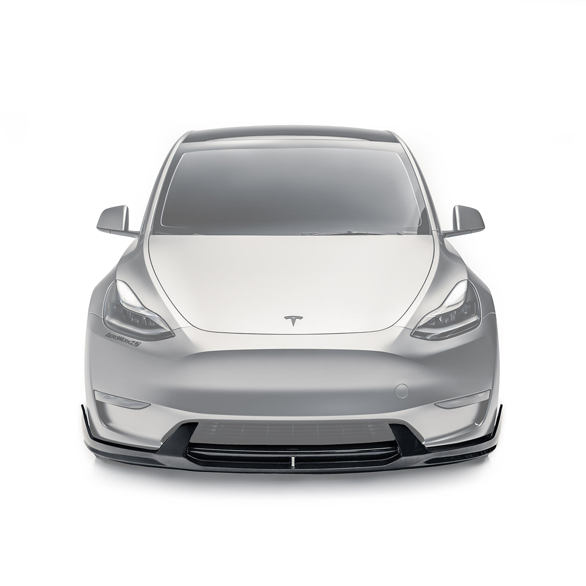 ADRO Tesla Model Y V2 Carbon Fiber Front Lip 2022+