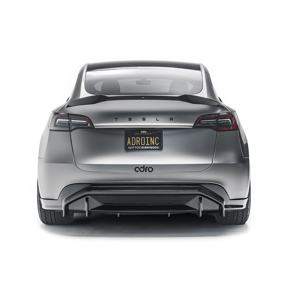 ADRO Tesla Model Y V2 Carbon Fiber Rear Diffuser 2022+