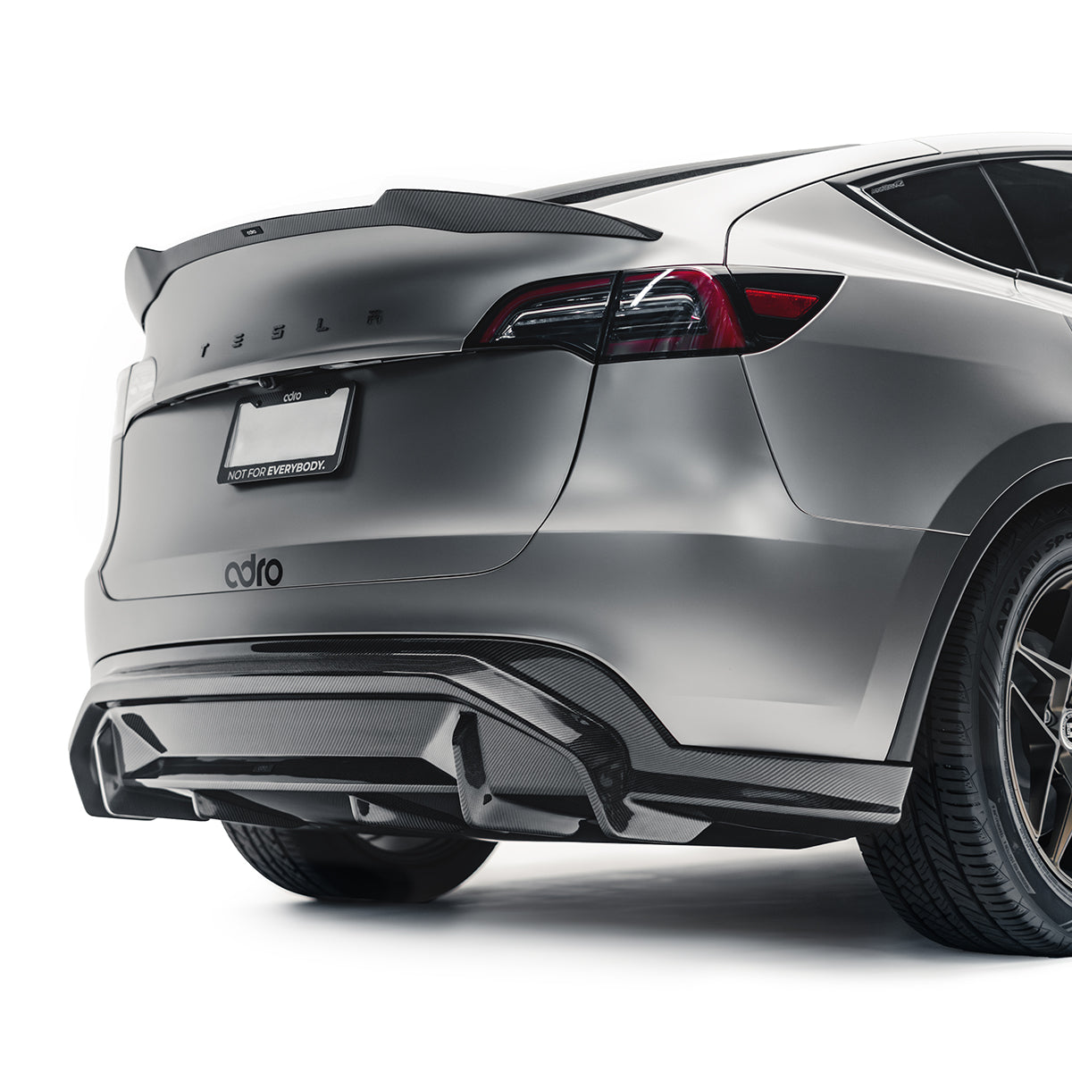 ADRO Tesla Model Y V2 Carbon Fiber Rear Diffuser 2022+
