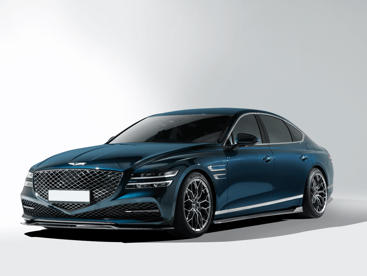 Genesis G80 (RG3) Carbon Fiber Lip Splitter 2021+