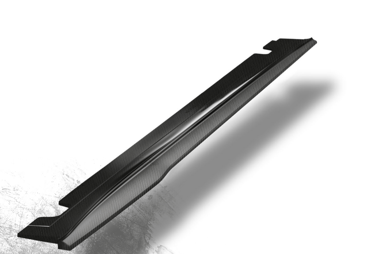 Genesis G80 (RG3) Carbon Fiber Side Skirts V2 2021+