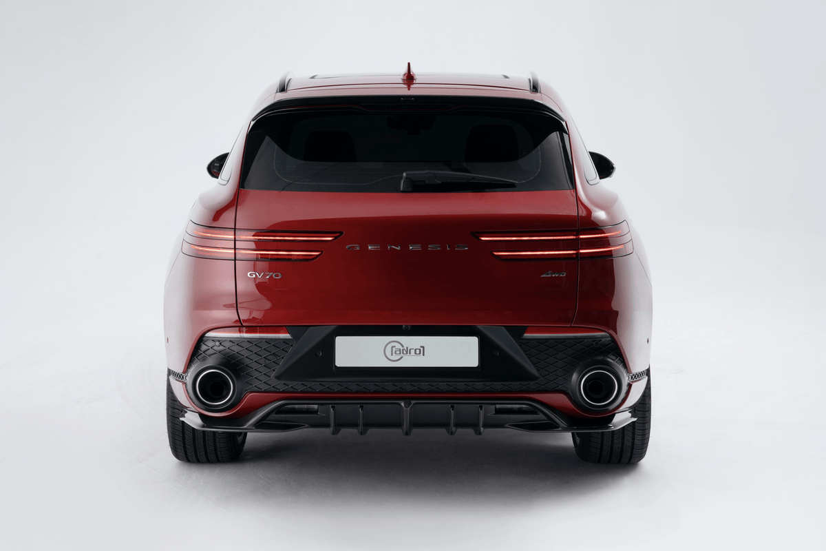 Genesis GV70 Carbon Fiber Rear Diffuser 2022+