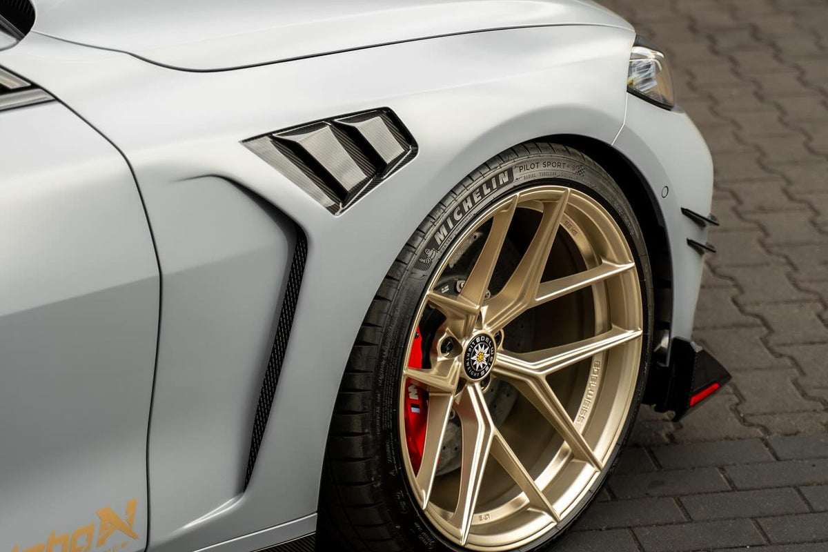 Carbon Vented Front Fender Set for BMW M4 G82 G83