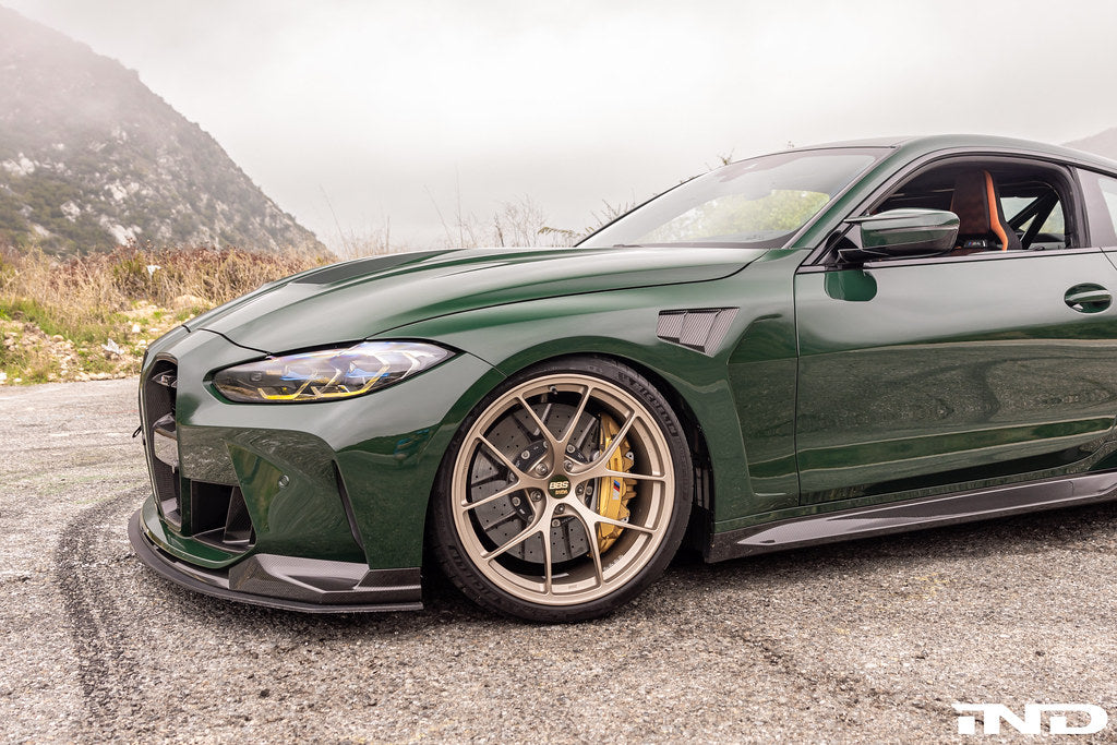 Carbon Vented Front Fender Set for BMW M4 G82 G83