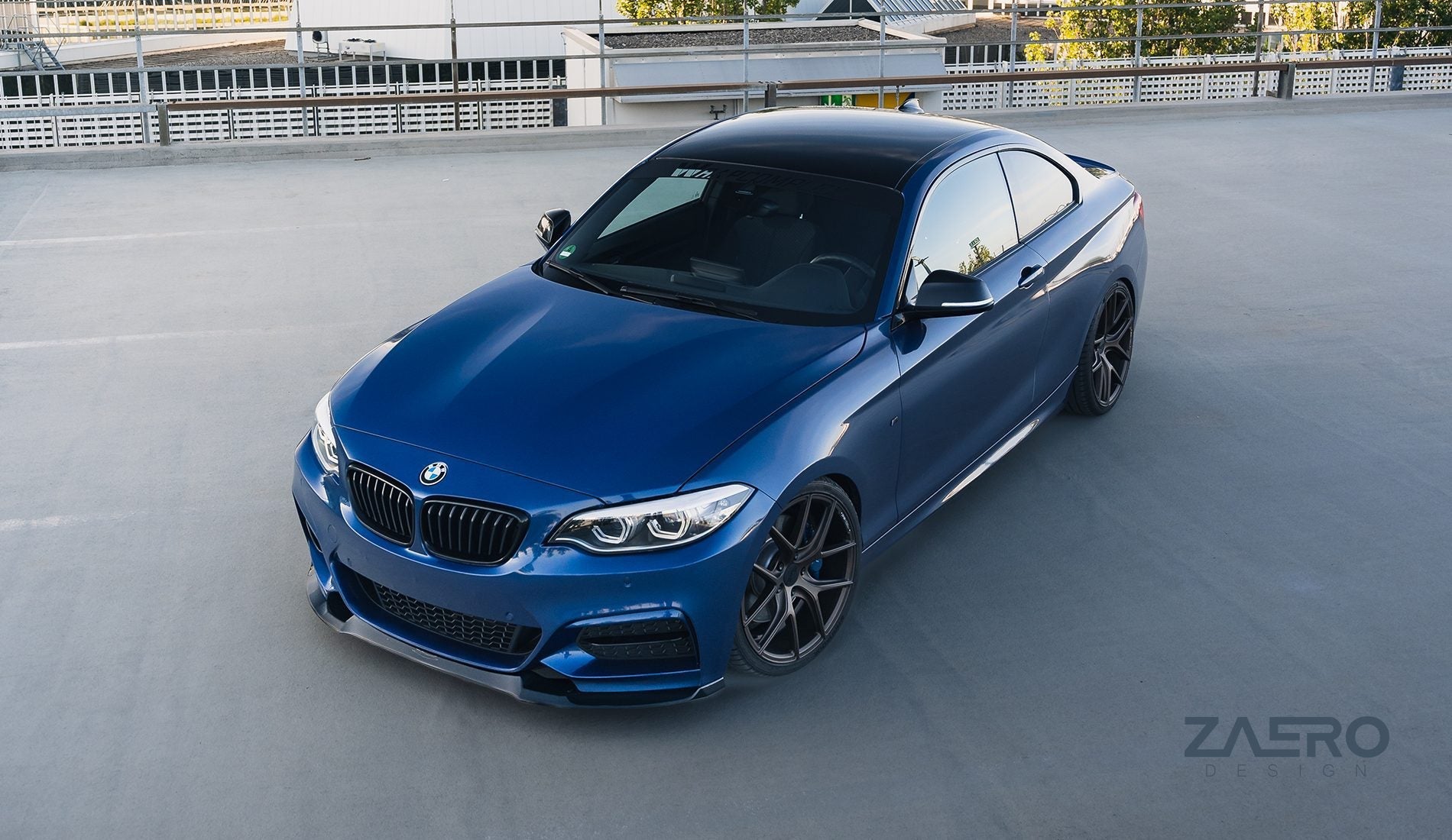 Zaero Designs EVO-1 Front Lip/Splitter for BMW 2 Series F22 F23 2014-2021 - iilumolab