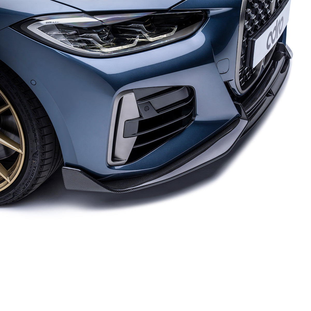 ADRO BMW G22 G23 4 Series Carbon Fiber Front Lip 2020+