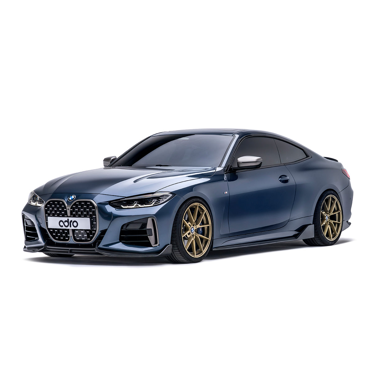 ADRO BMW G22 G23 4 Series Carbon Fiber Front Lip 2020+