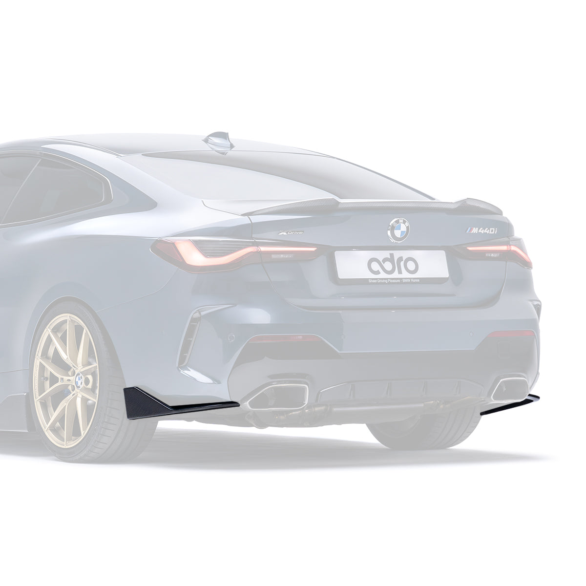 ADRO BMW G22 G23 4 Series Carbon Fiber Rear Winglets 2020+