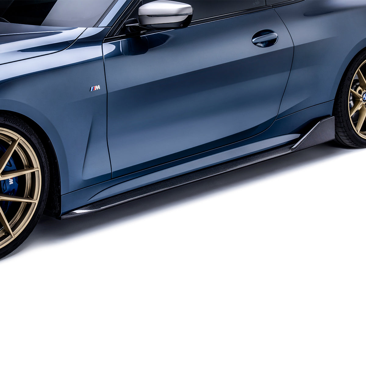 ADRO BMW G22 G23 4 Series Carbon Fiber Side Skirts 2020+